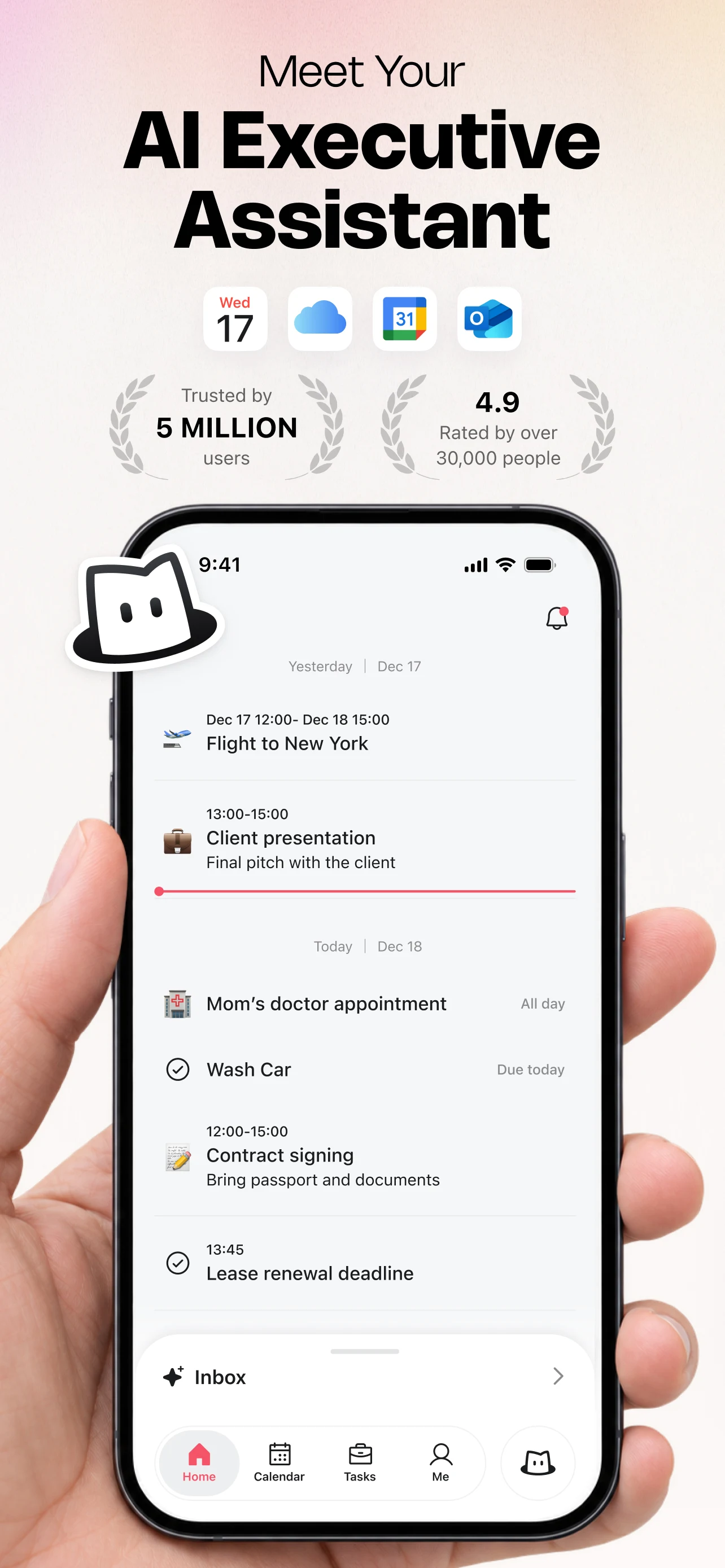 Toki: AI Calendar & Tasks screenshot
