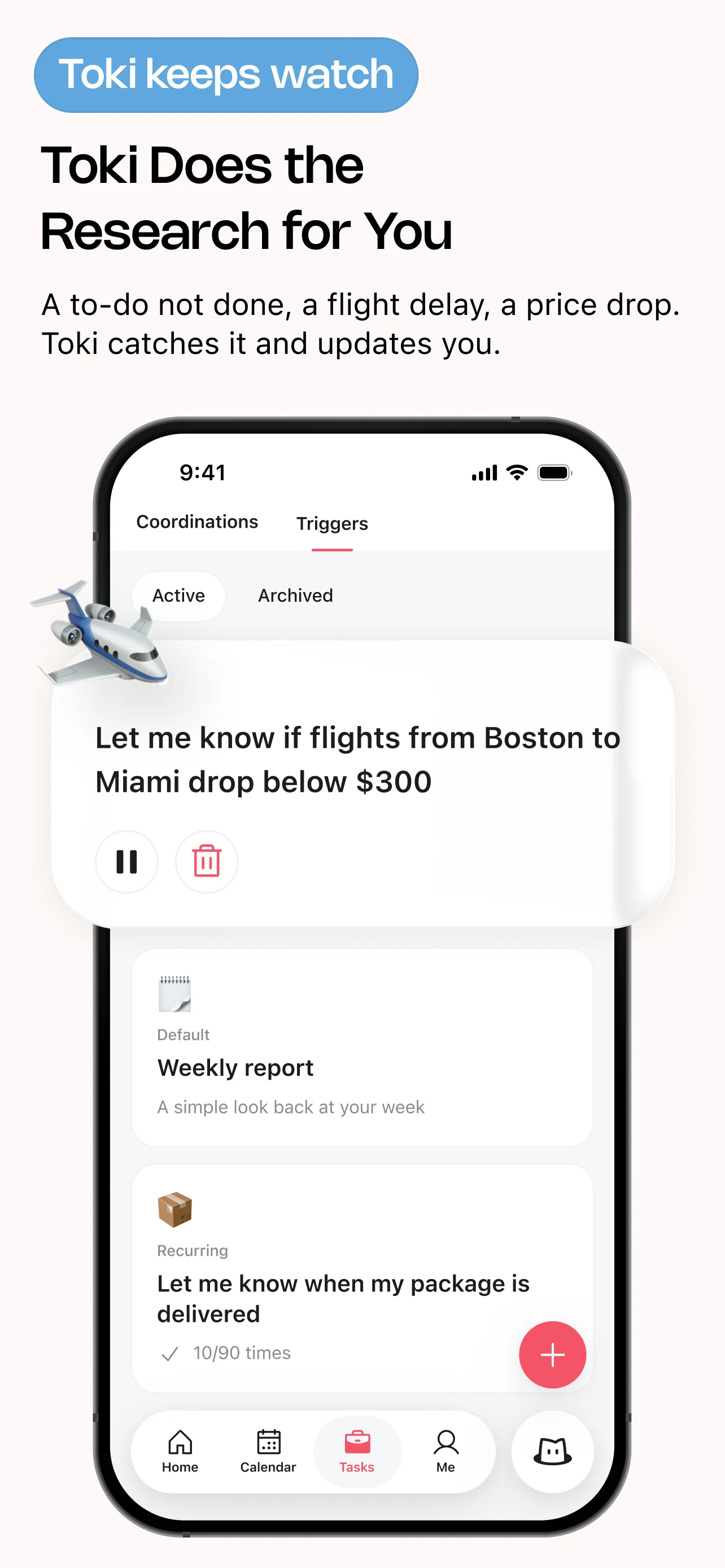 Toki: AI Calendar & Tasks screenshot